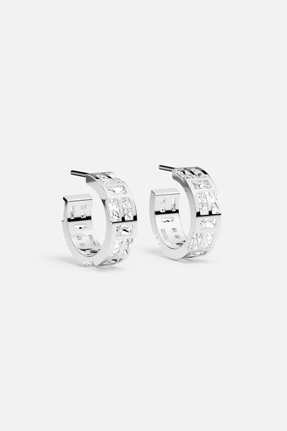 hiver - Ice Hoop Earrings