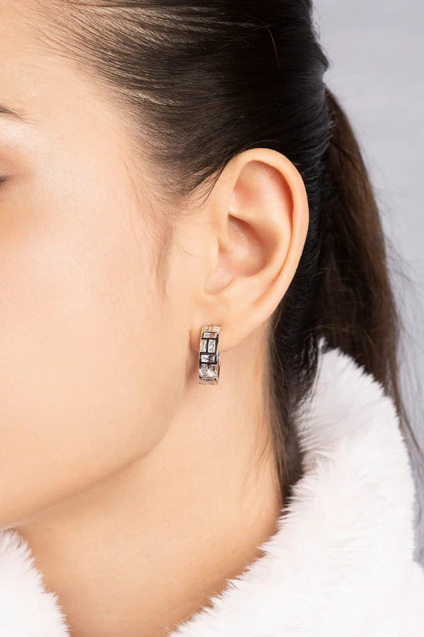 hiver - Ice Hoop Earrings