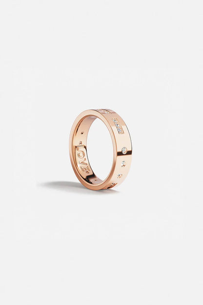 morse code  - LOVE Morse Code Ring