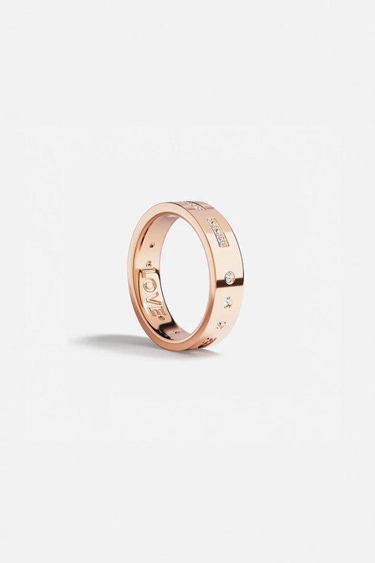 morse code  - LOVE Morse Code Ring