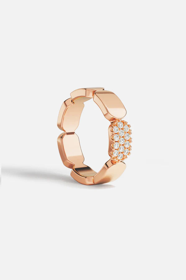 yacht club - Dainty Rose Gold Ring
