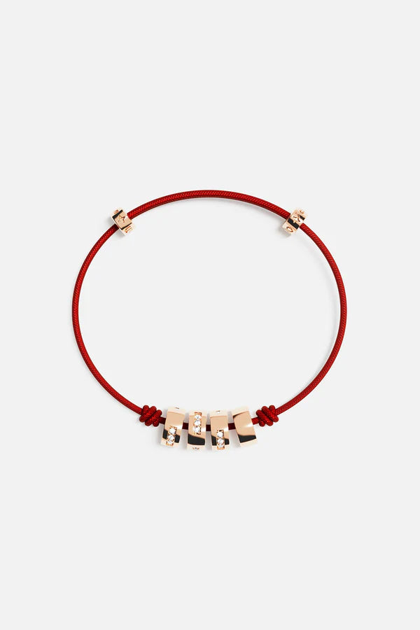 morse code  - LOVE Morse Code String Adjustable Bracelet