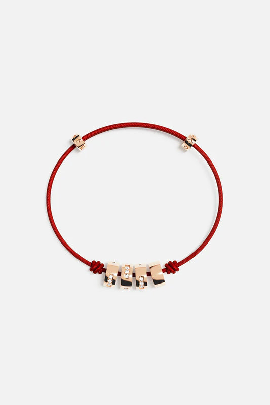 morse code  - LOVE Morse Code String Adjustable Bracelet