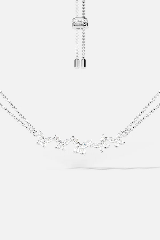 FESTIVAL - Butterflies Double Chain Adjustable Necklace