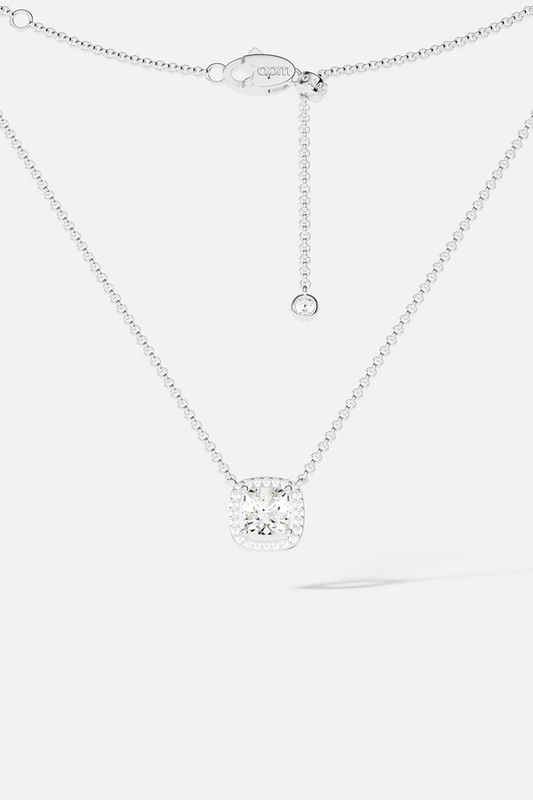 FESTIVAL - Adjustable Necklace with Small Square Stone
