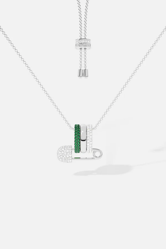 MORSE CODE - Safety Pin Adjustable Necklace