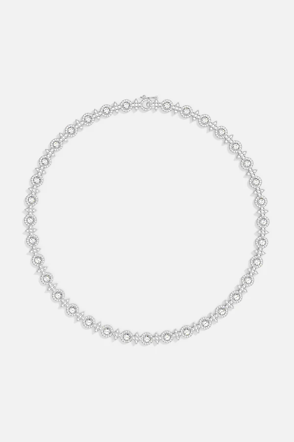 METEORITES - Pavé Météorites & Circles Choker