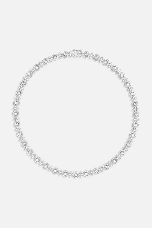 METEORITES - Pavé Météorites & Circles Choker