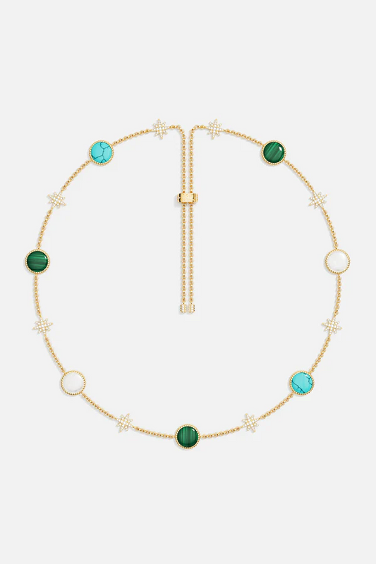 MEDITERRANEE - Météorites Adjustable Necklace