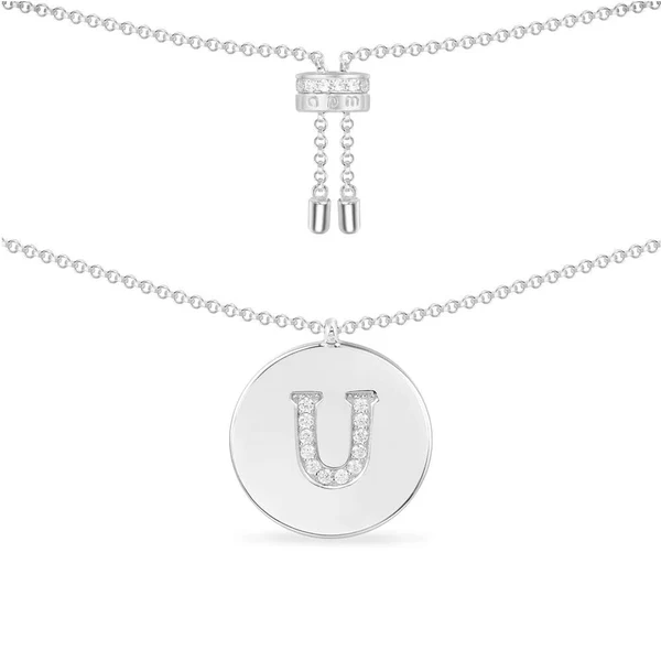MORSE CODE II - Alphabet Adjustable Necklace
