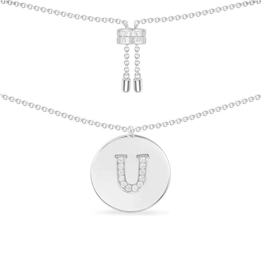 MORSE CODE II - Alphabet Adjustable Necklace