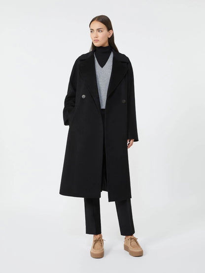 CASCIA - Double-breasted cashmere coat