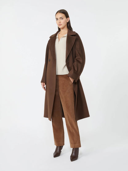 RESINA - Double-breasted wool coat