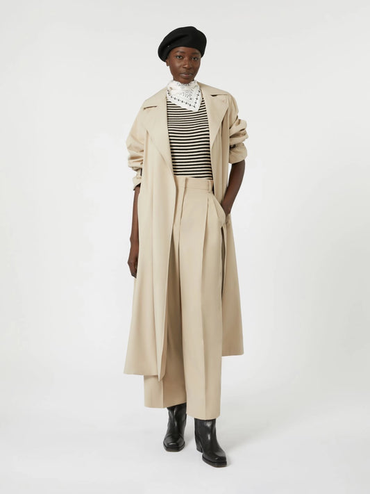 FATTO - Water-repellent canvas trench coat