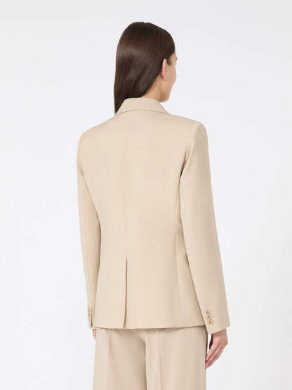 LAMINE - Natural stretch wool blazer