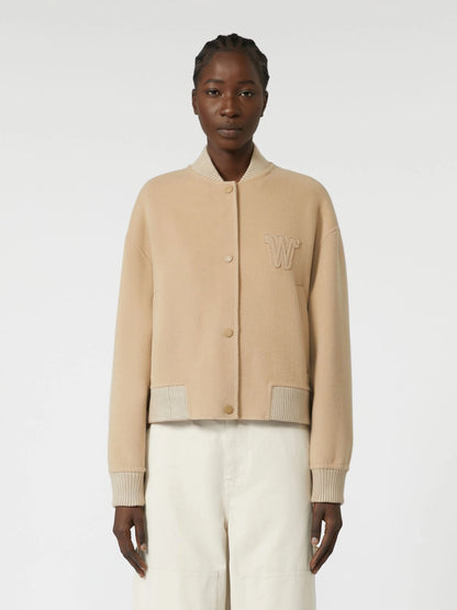 ZELANTE - Wool-blend bomber jacket
