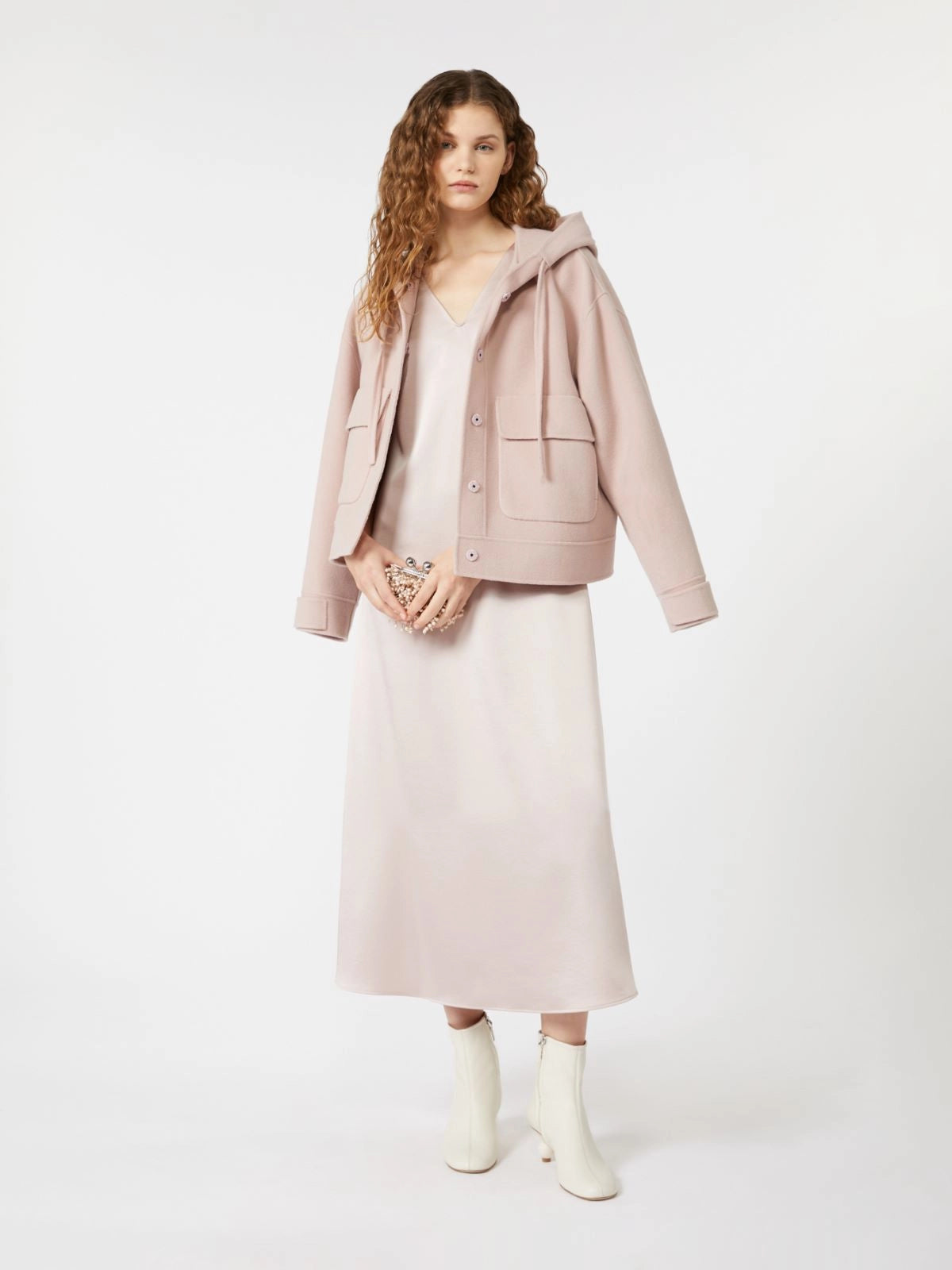 GARY - Hooded wool jacket