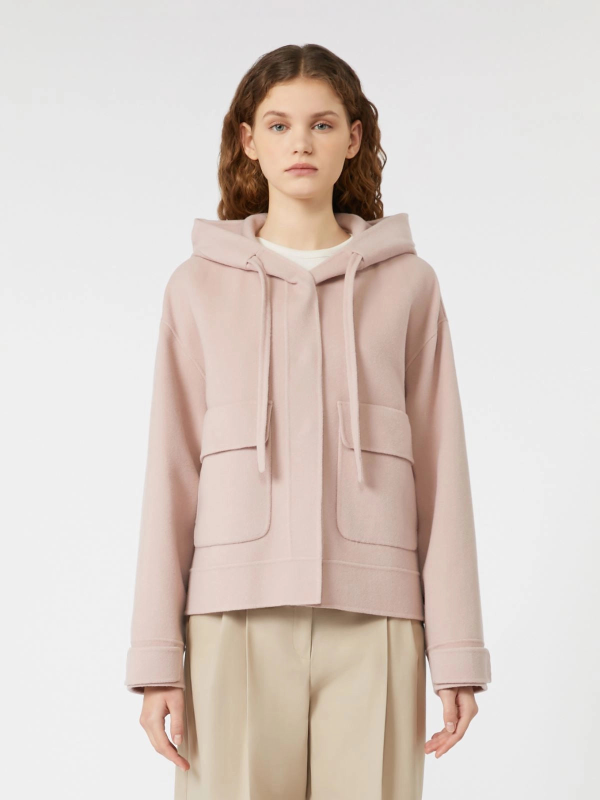 GARY - Hooded wool jacket
