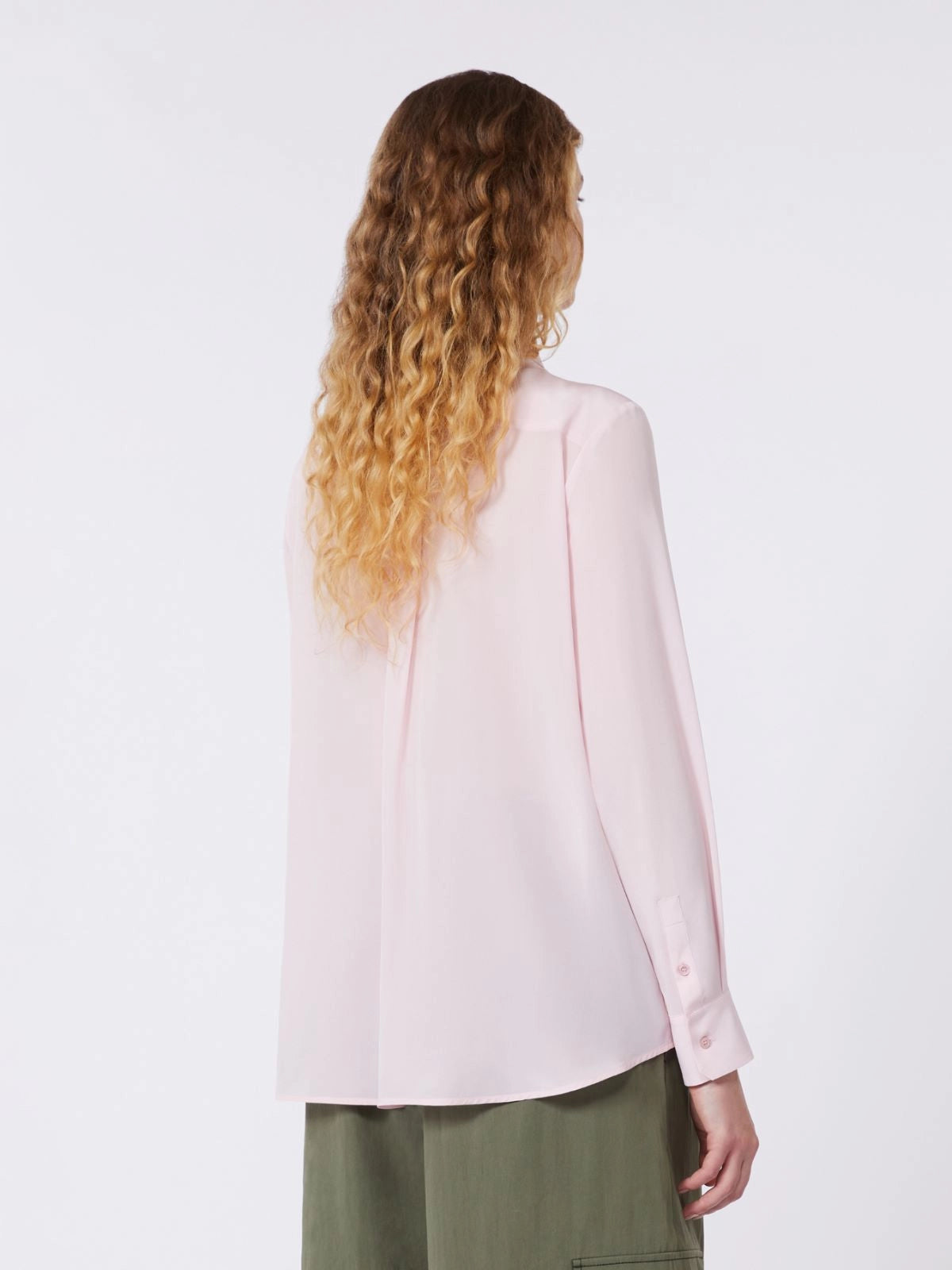 WKDCURVONE - Silk crepe de chine shirt
