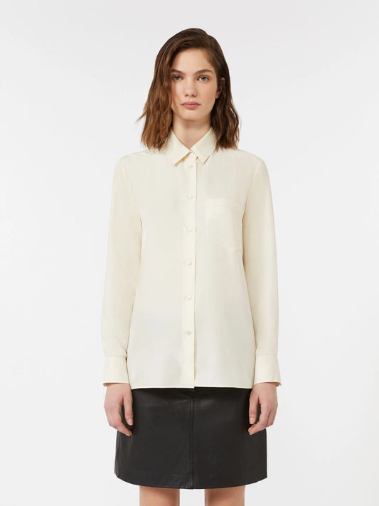 PAMIR - Washed silk shirt