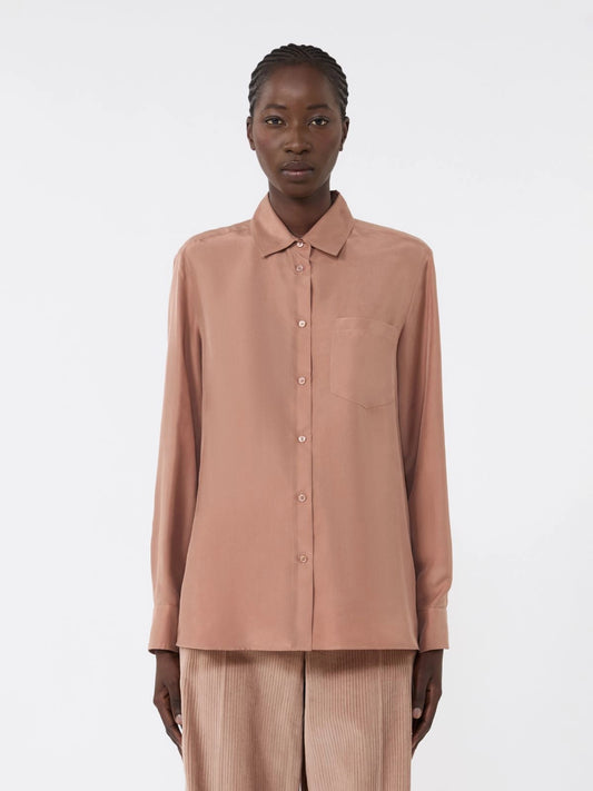 PAMIR - Washed silk shirt