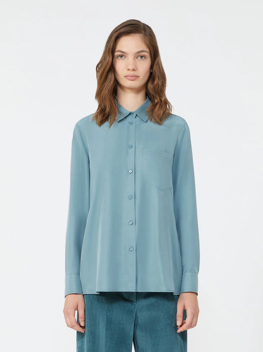 PAMIR - Washed silk shirt