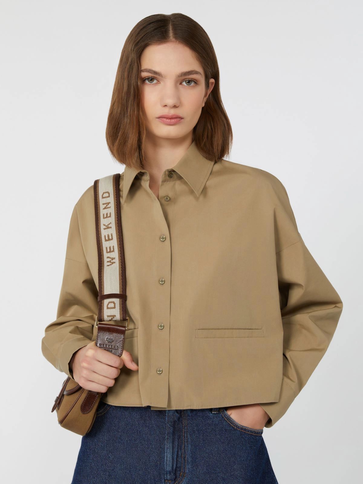 SVAGO - Boxy-fit heavy cotton shirt