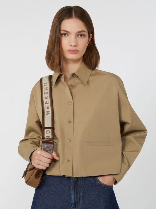 SVAGO - Boxy-fit heavy cotton shirt