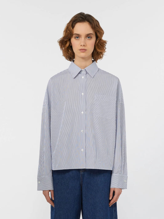 ARTURO - Oversized poplin shirt