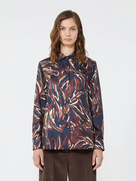 RIVE - Printed twill shirt