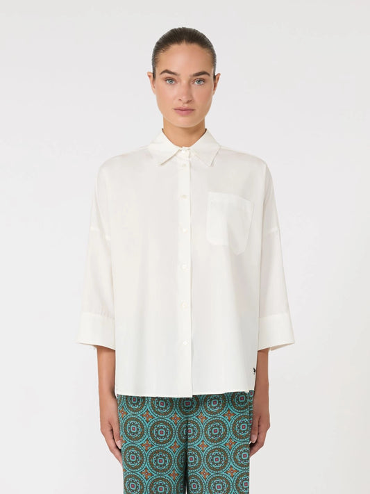 ZAVORRA - Oversized poplin shirt