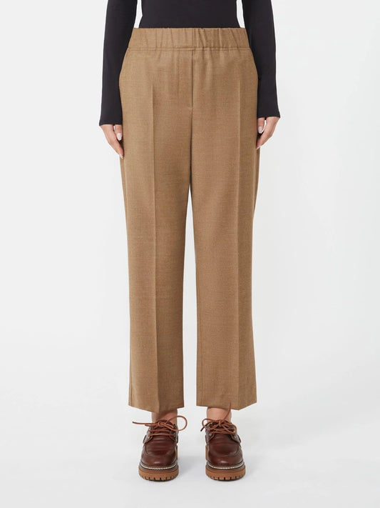 HATELEY - Wool flannel trousers
