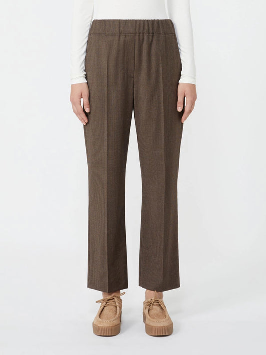 HATELEY - Wool flannel trousers