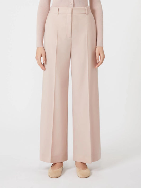 VISIVO - Wool palazzo trousers