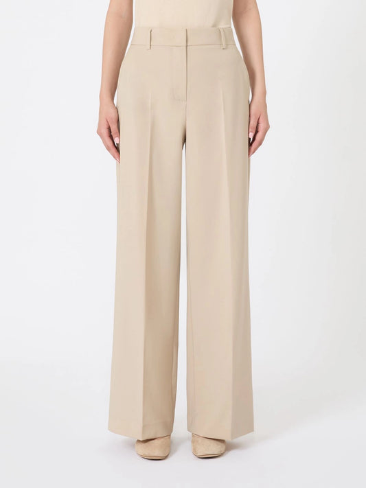 VISIVO - Wool palazzo trousers