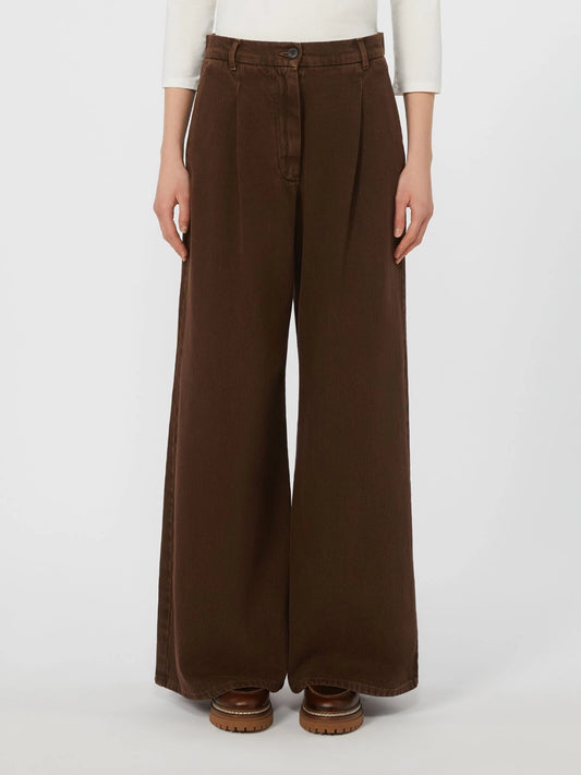 NANDA - Cotton bull trousers