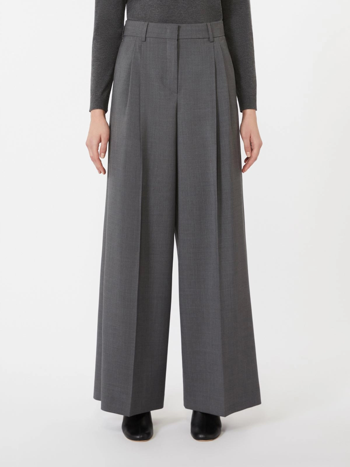 ADELFI - Stretch wool trousers