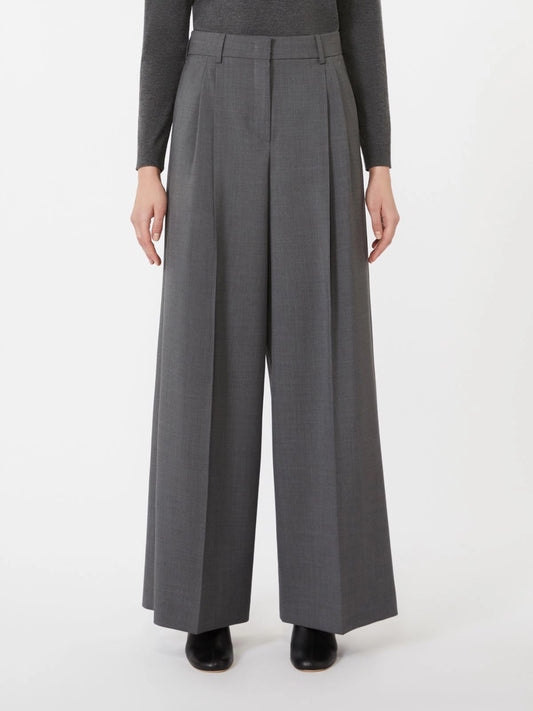 ADELFI - Stretch wool trousers