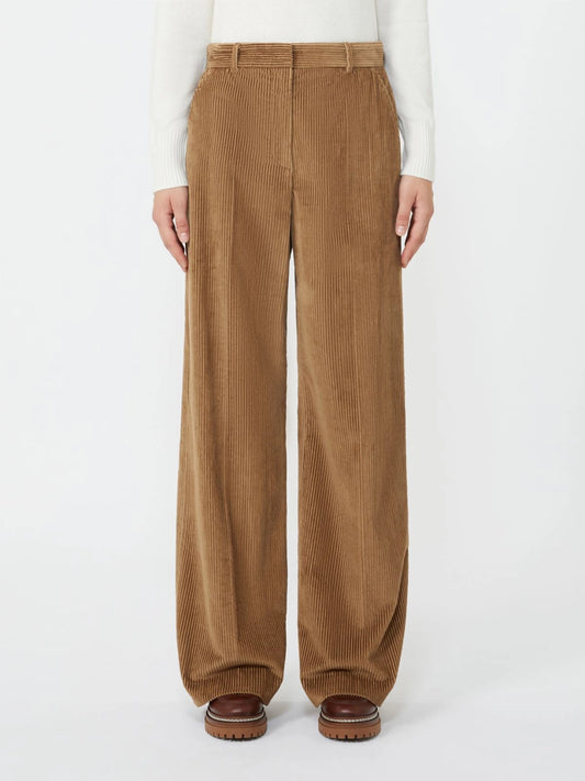 TANIA - Wide-leg corduroy trousers