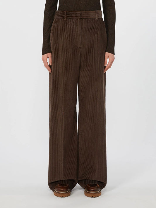 TANIA - Wide-leg corduroy trousers