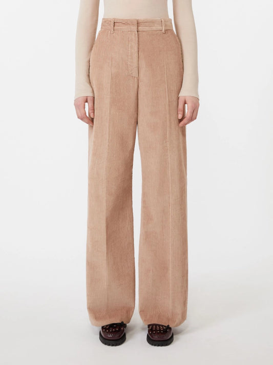 TANIA - Wide-leg corduroy trousers