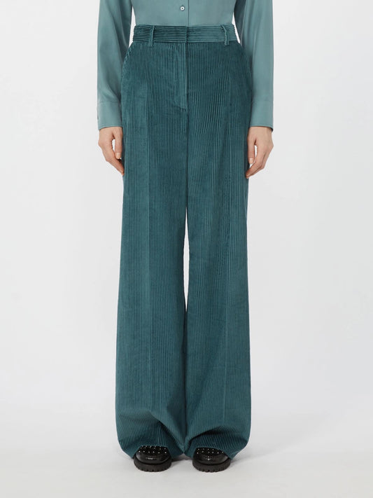 TANIA - Wide-leg corduroy trousers