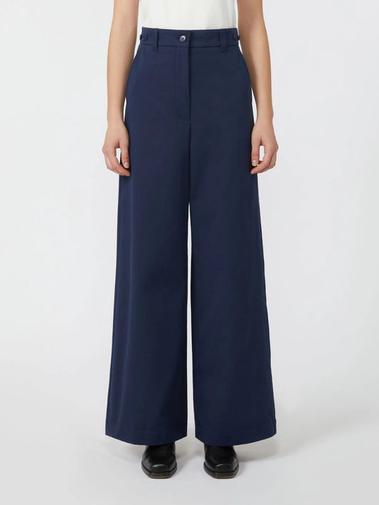 ALFEO - Cotton gabardine trousers