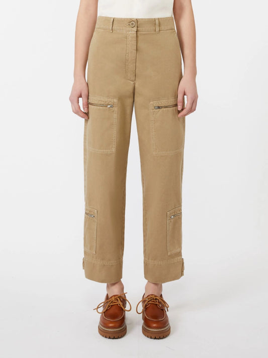 COLONIA - Cotton satin trousers