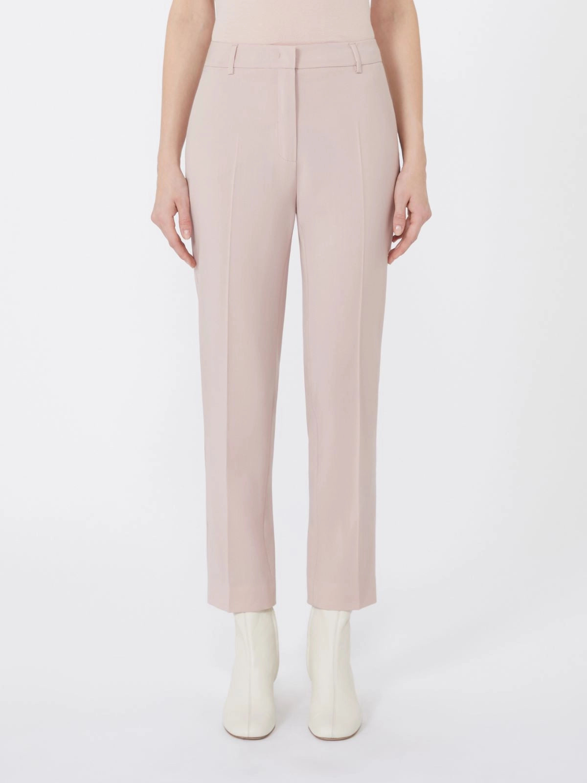 CANON - Woollen cloth cigarette trousers