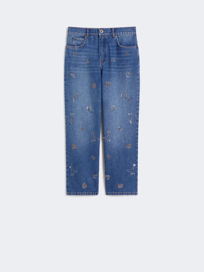 WKDMANETTA - Embroidered denim jeans