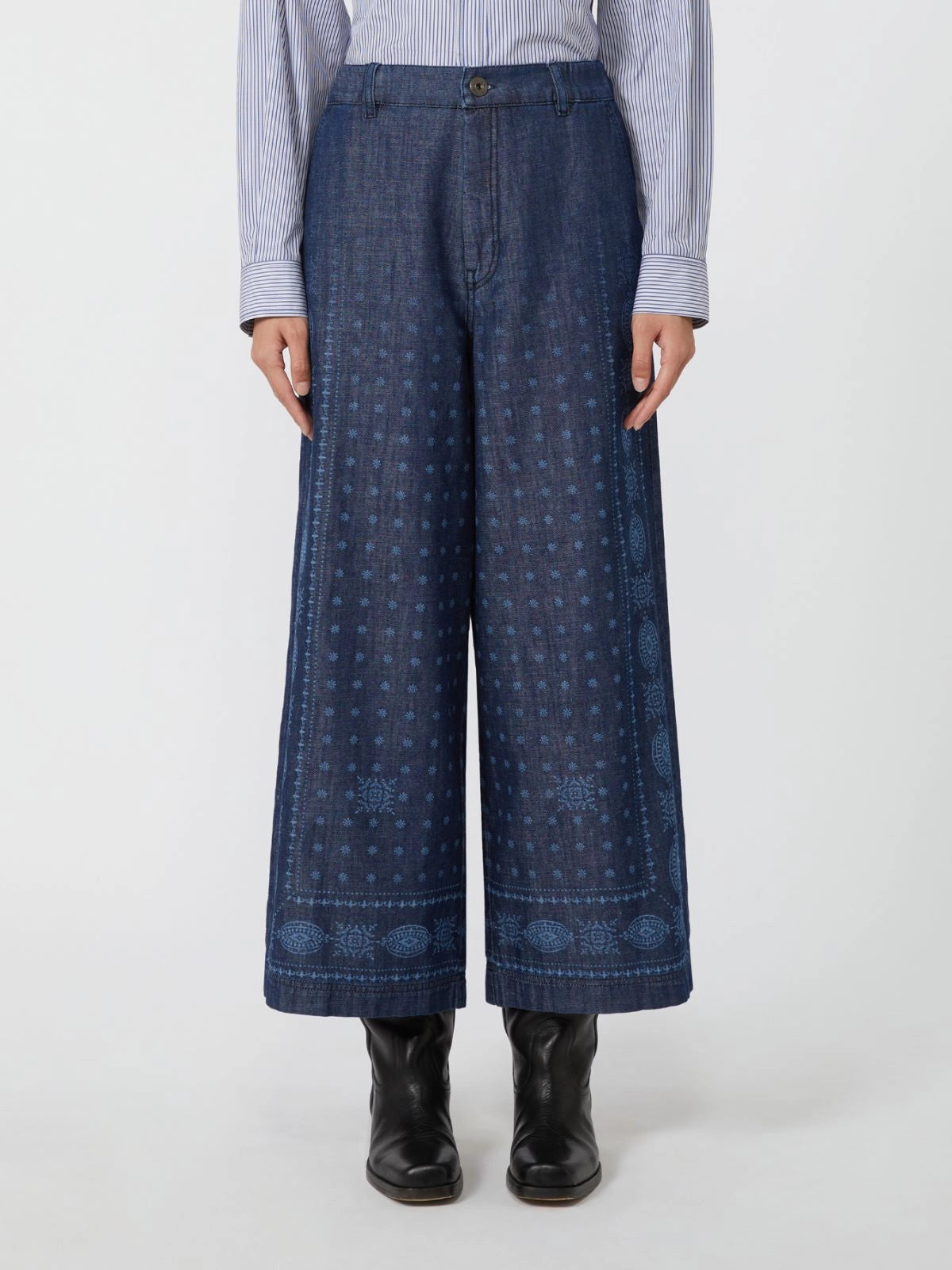 MICRON - Laser-cut denim jeans
