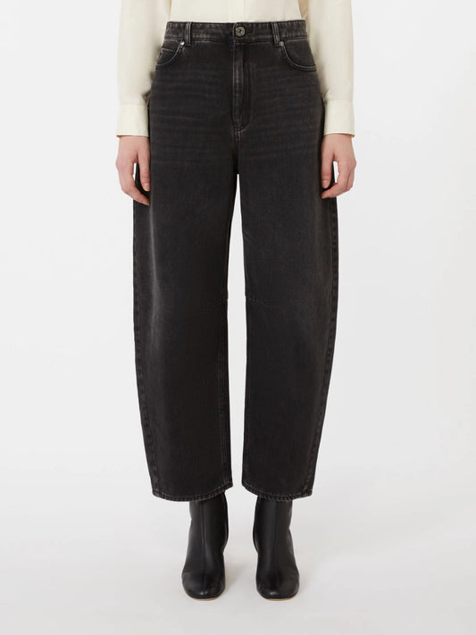 DOUGLAS - Cotton denim barrel-leg jeans