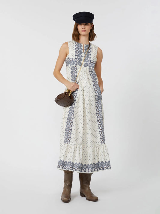 MANILA - Printed poplin dress