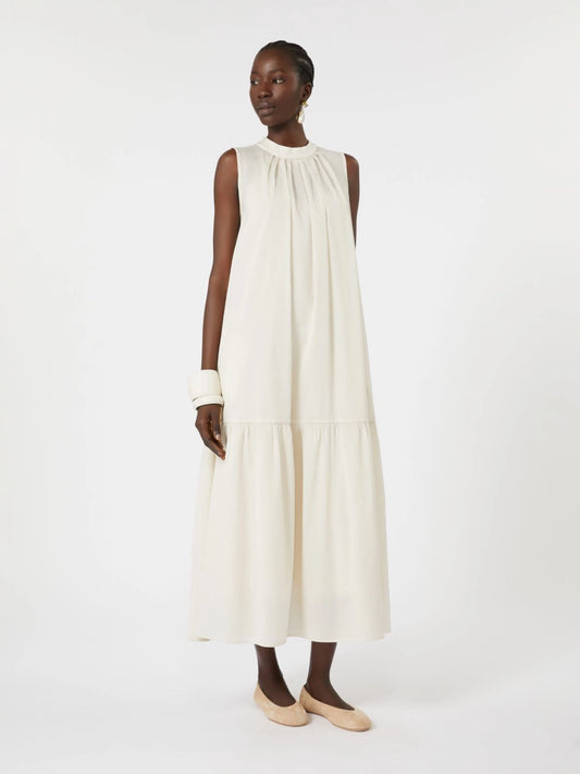 YANG - Cotton-blend canvas dress